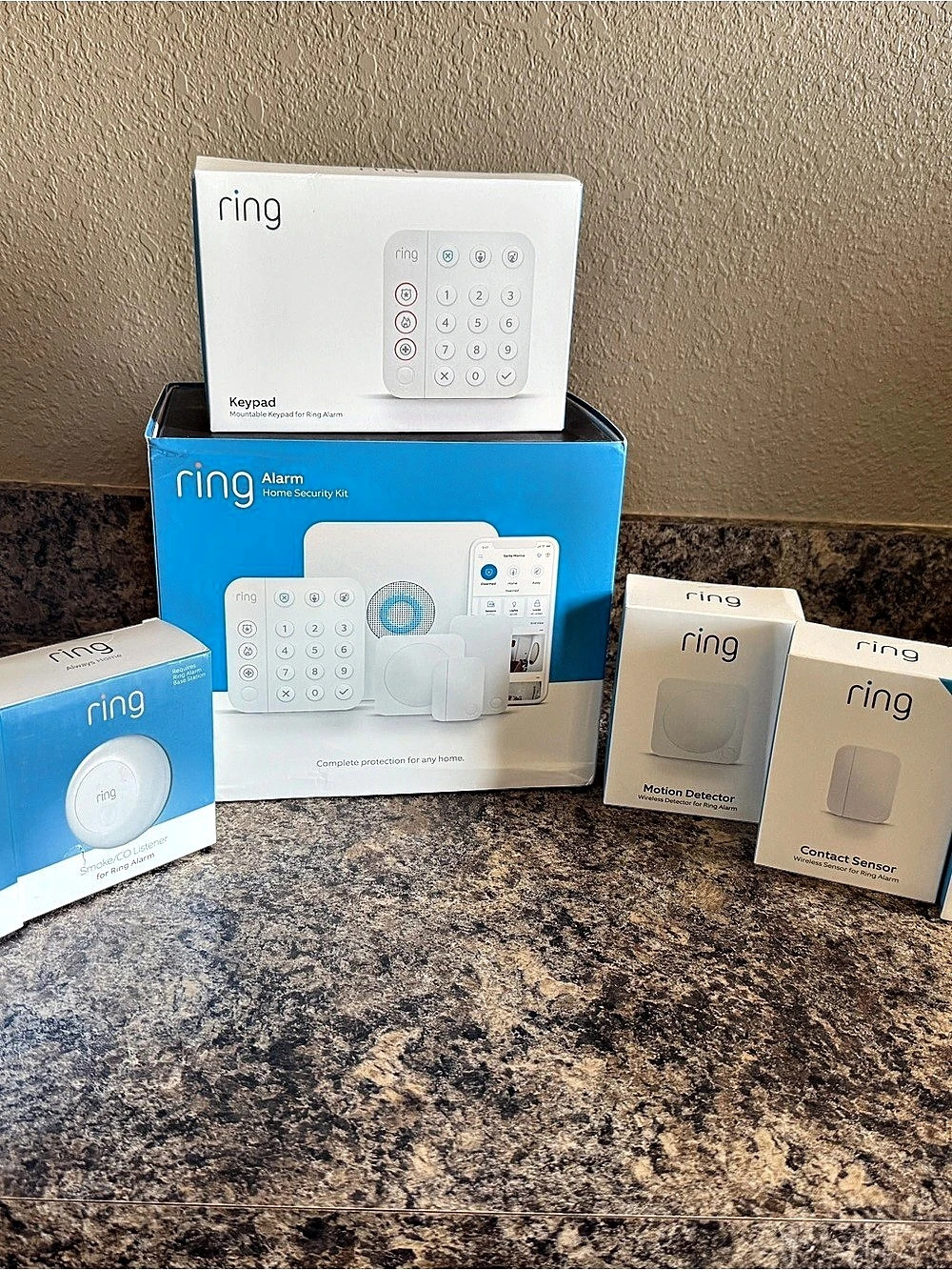 Ring Alarm Home Security Kit with Sensors NWT